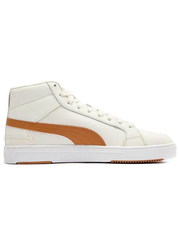 Кроссовки serve pro lite mid 'white yellow' Puma — изображение 2 из 4, белый/желтый