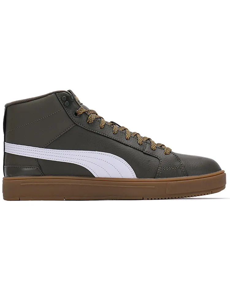 Кеды PUMA Serve Pro Mid PURE-TEX 'Grape Leaf Gum' — изображение 2 из 4, зеленый