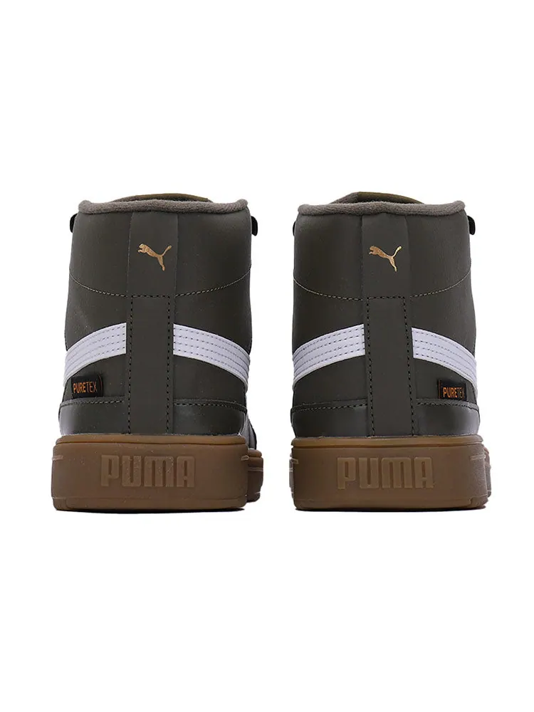Кеды PUMA Serve Pro Mid PURE-TEX 'Grape Leaf Gum' — изображение 3 из 4, зеленый