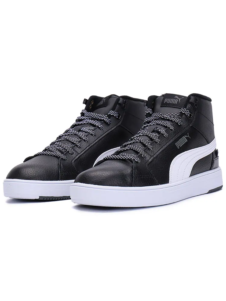Кеды PUMA Serve Pro Mid PURE-TEX 'Black White' — изображение 3 из 6, черный