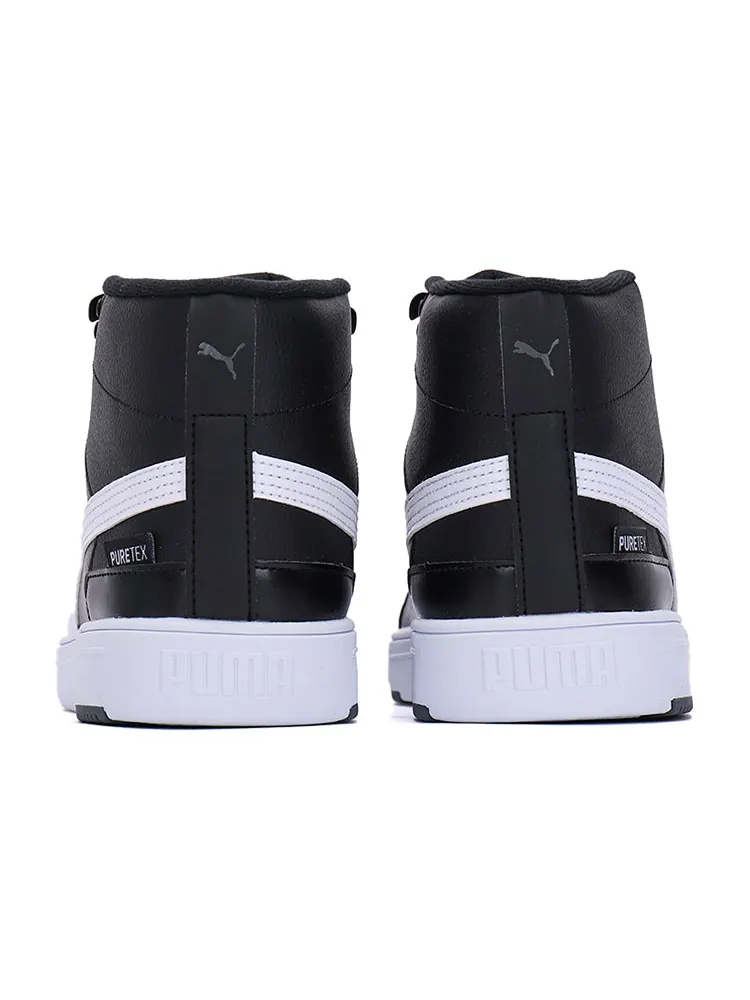 Кеды PUMA Serve Pro Mid PURE-TEX 'Black White' — изображение 4 из 6, черный