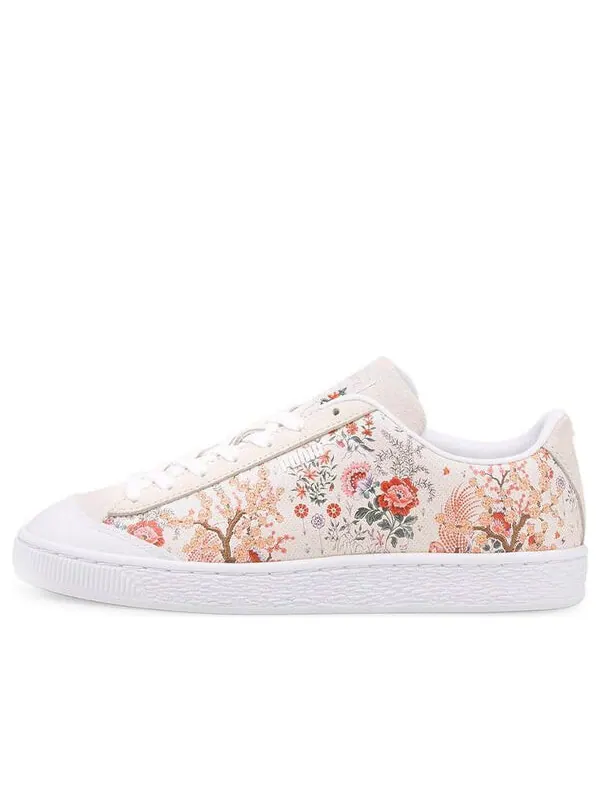 Кроссовки liberty of london x basket 'floral' Puma — изображение 1 из 4, бежевый