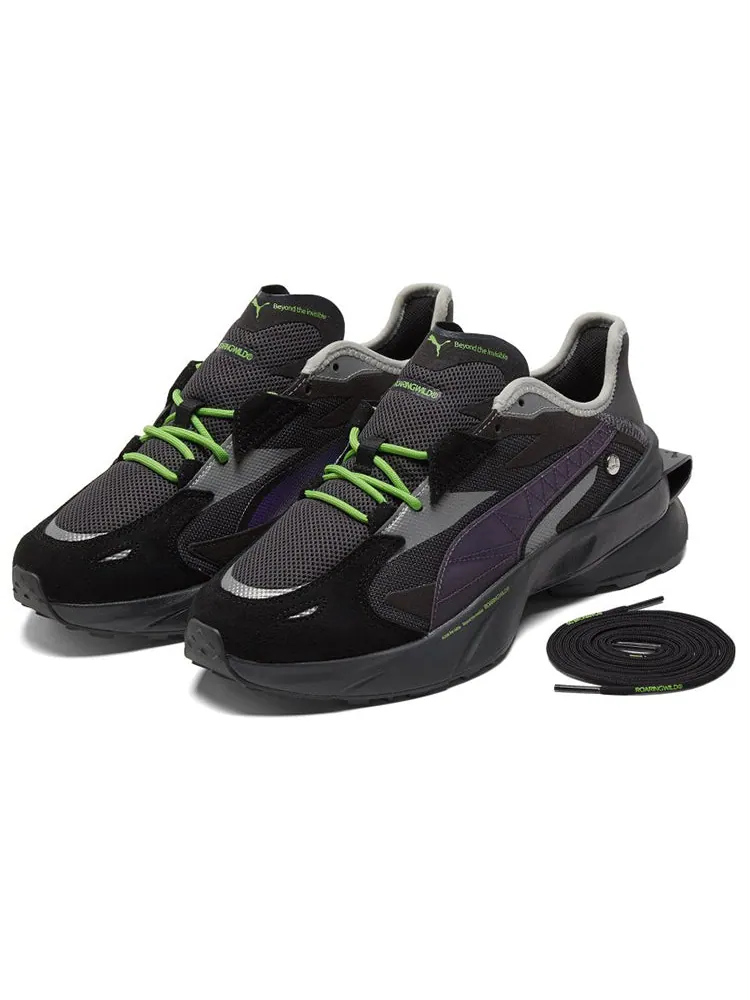 Спортивные кроссовки ROARINGWILD x PUMA Unisex Pwrframe Op-1 Sports Shoes Black 'Blue' — изображение 3 из 7, голубой