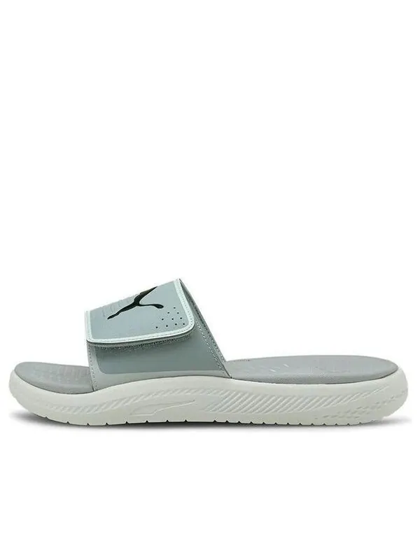 Тапочки softride slide 'quarry' Puma — изображение 1 из 4, серый