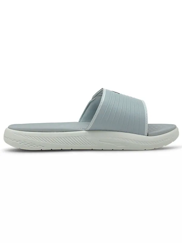 Тапочки softride slide 'quarry' Puma — изображение 3 из 4, серый
