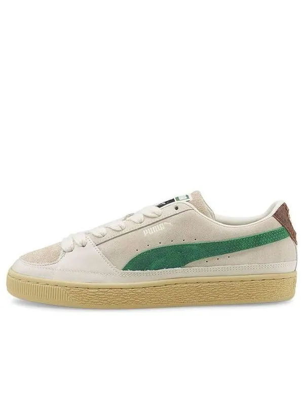 Кроссовки rhuigi x suede 'white juniper' Puma — изображение 1 из 4, коричневый/зеленый