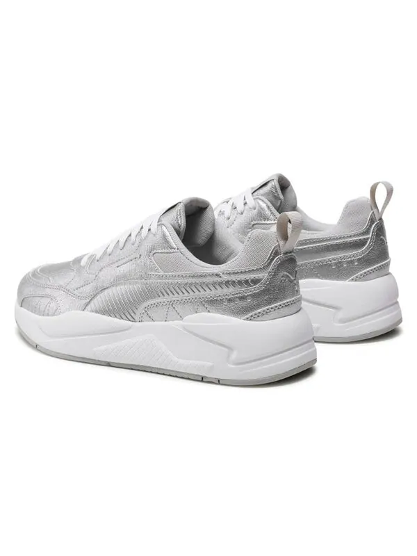 Кроссовки x-ray2 square metallic tum 'silver white' Puma — изображение 4 из 4, серебристый/белый