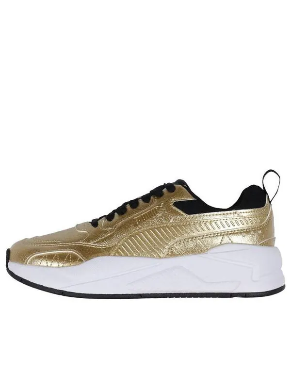 Кроссовки x-ray2 square metallic tum running shoes gold Puma — изображение 1 из 4, золото
