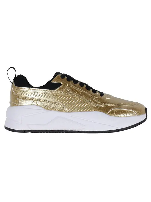 Кроссовки x-ray2 square metallic tum running shoes gold Puma — изображение 2 из 4, золото
