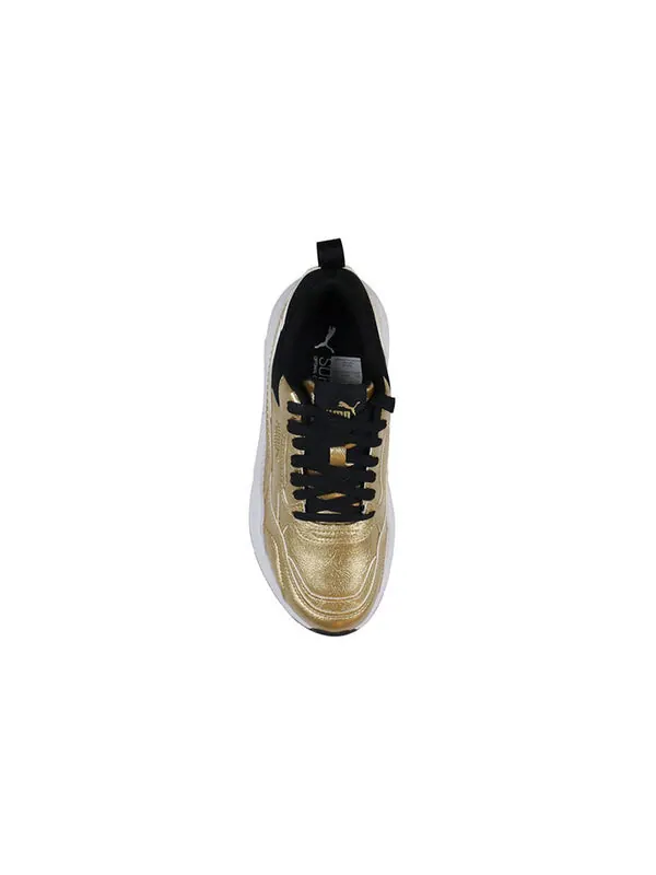 Кроссовки x-ray2 square metallic tum running shoes gold Puma — изображение 3 из 4, золото