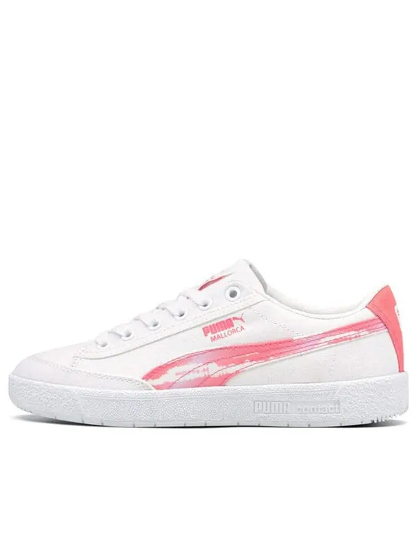 Кроссовки mallorca 'tie-dye' Puma — изображение 1 из 4, белый/розовый