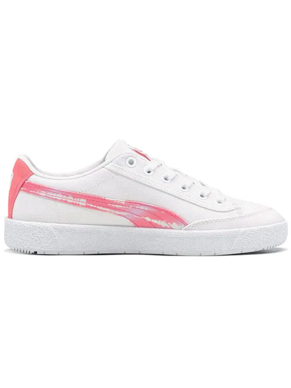 Кроссовки mallorca 'tie-dye' Puma — изображение 2 из 4, белый/розовый