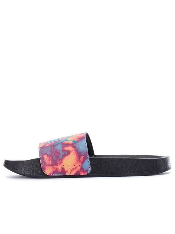 Тапочки leadcat slide 'tie-dye' Puma — изображение 1 из 3, синий