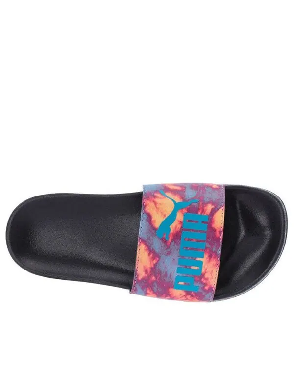 Тапочки leadcat slide 'tie-dye' Puma — изображение 2 из 3, синий
