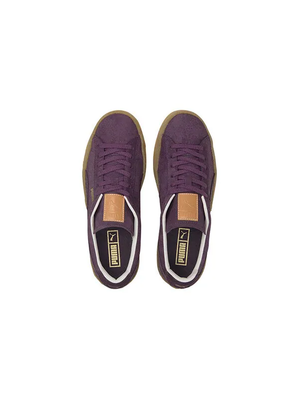 Кроссовки suede crepe sc 'sweet grape' Puma — изображение 4 из 4, фиолетовый