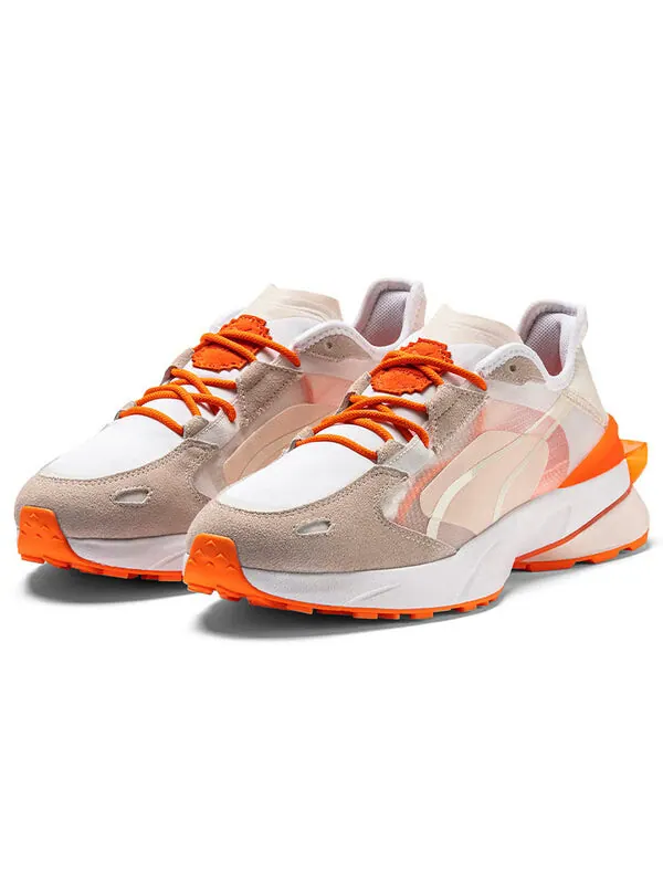 Кроссовки pronounce x pwrframe op-1 'white' Puma — изображение 3 из 4, кремовый/оранжевый