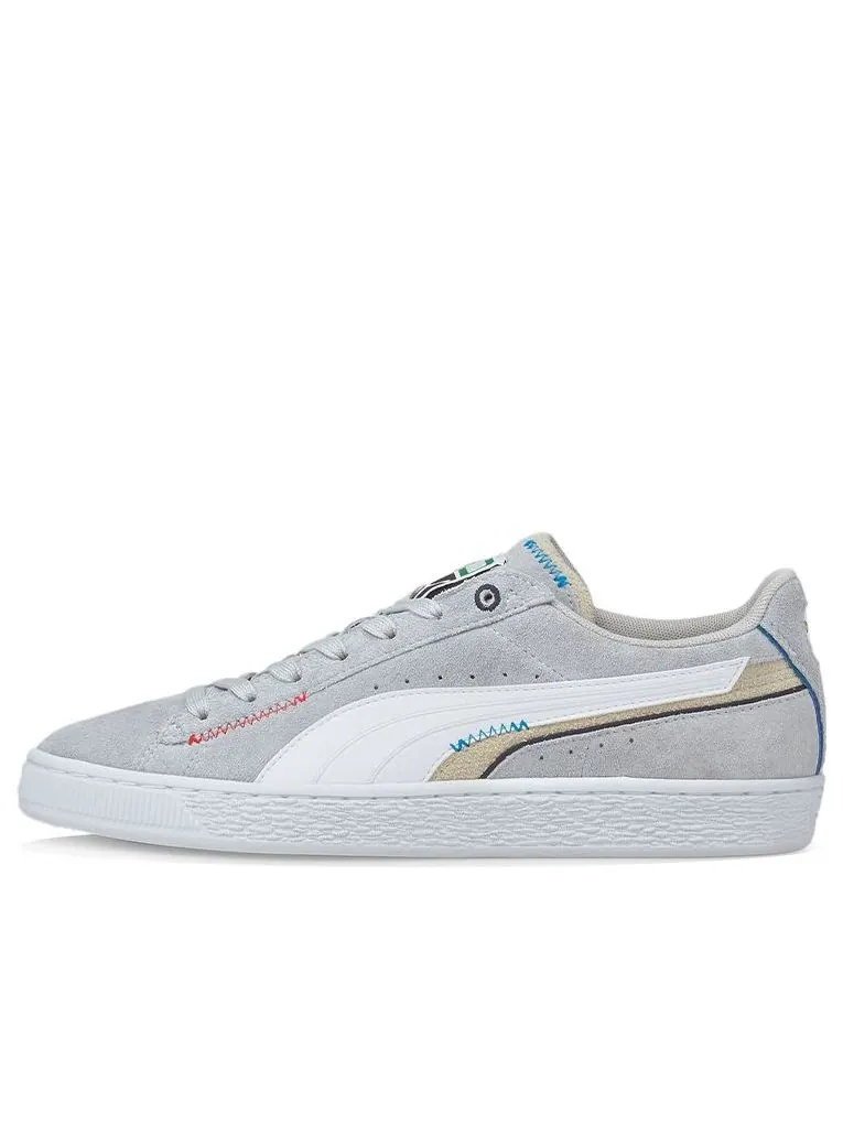 Кеды PUMA Suede 'Displaced - Harbor Mist' — изображение 1 из 5, белый