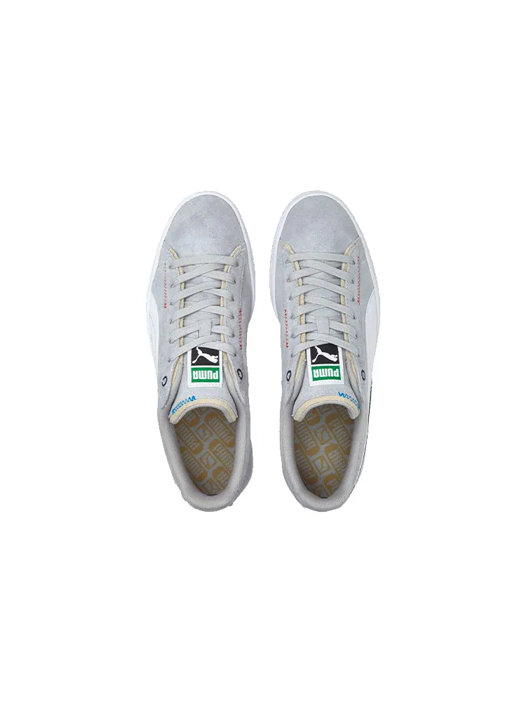 Кеды PUMA Suede 'Displaced - Harbor Mist' — изображение 3 из 5, белый