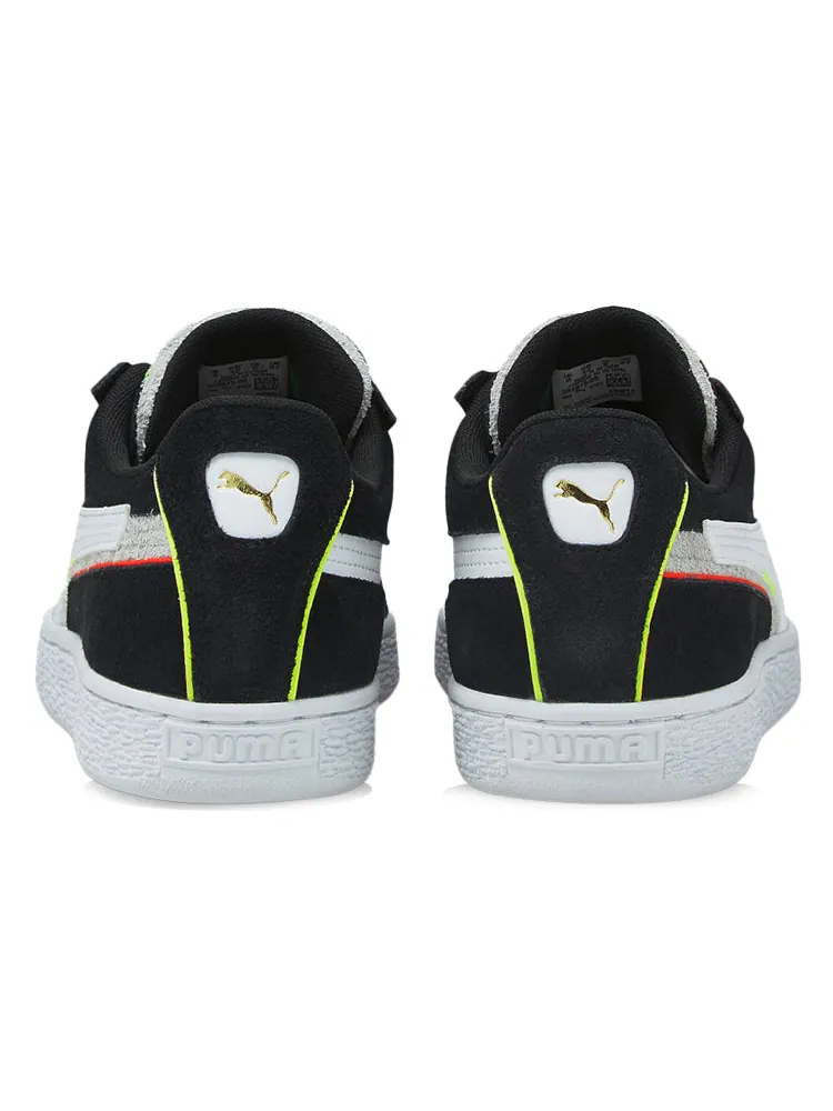Кеды PUMA Suede 'Displaced - Black Harbor Mist' — изображение 4 из 5, черный