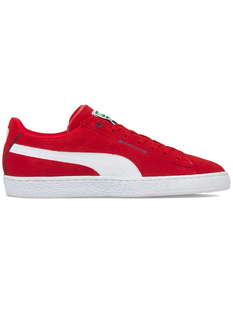 Кеды PUMA Suede Displaced 'Red White' — изображение 2 из 5, красный