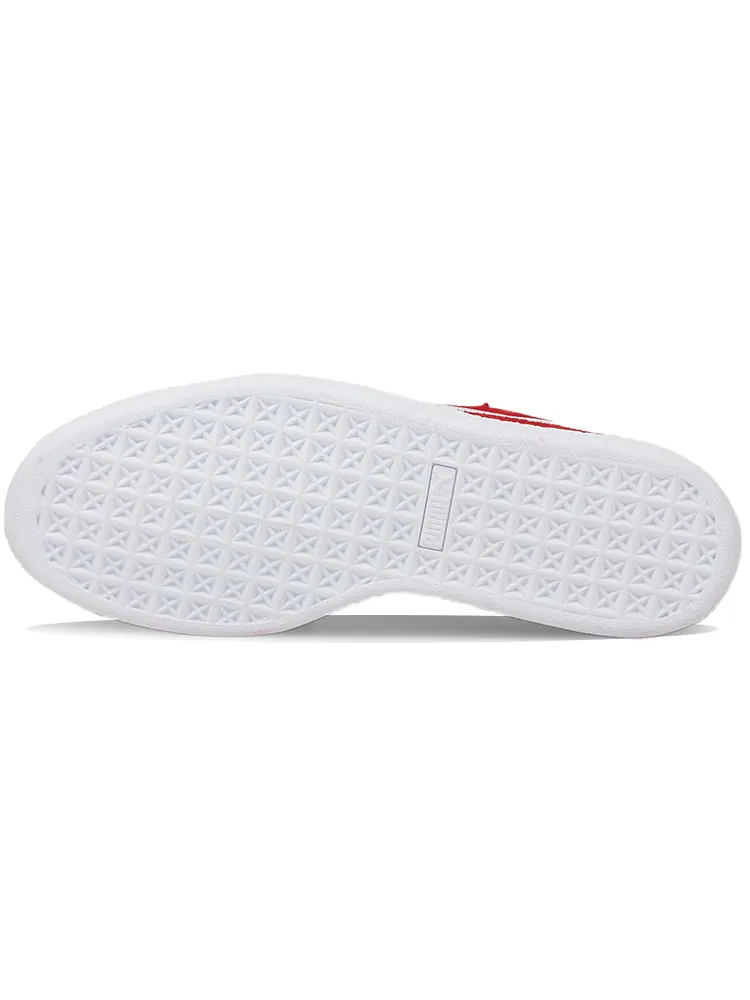 Кеды PUMA Suede Displaced 'Red White' — изображение 5 из 5, красный