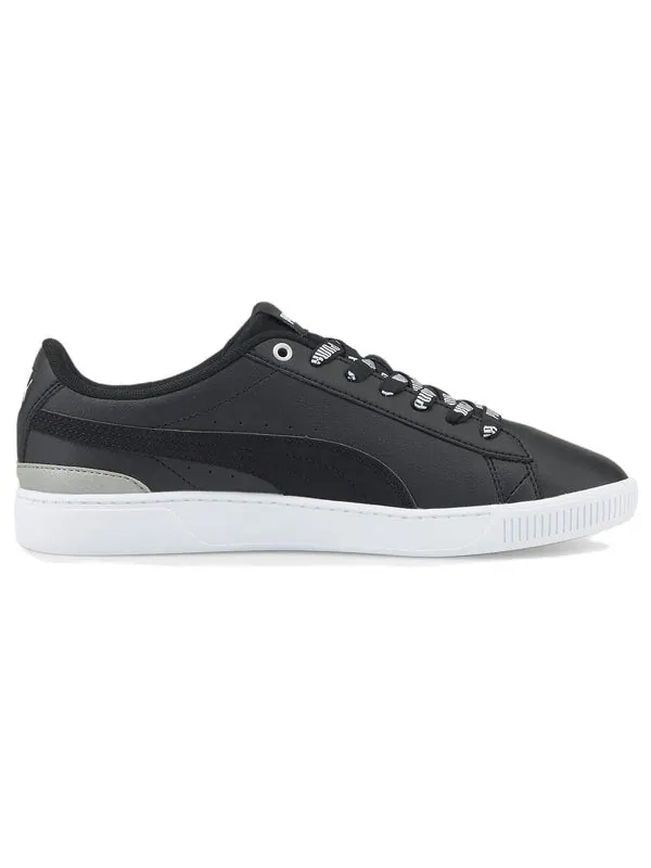 Кроссовки vikky v3 logomania casual skateboarding shoes black white Puma — изображение 2 из 4, черный/белый