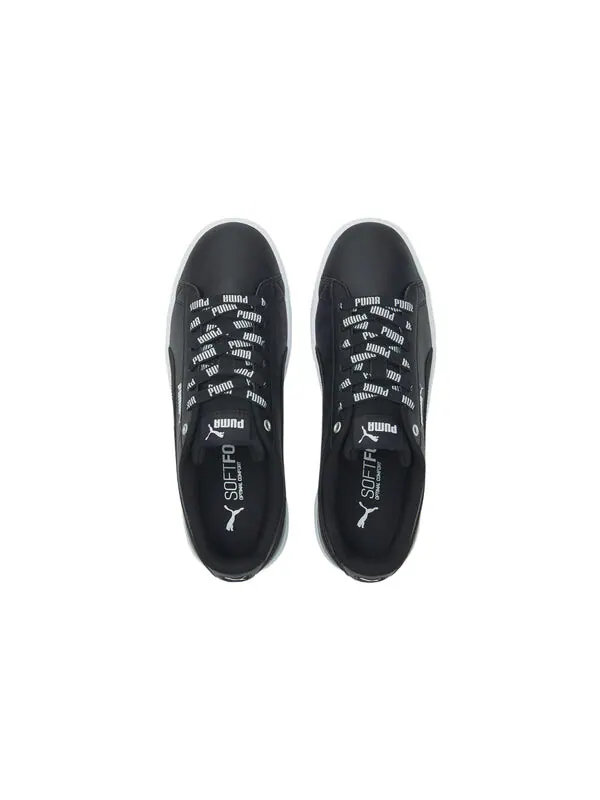 Кроссовки vikky v3 logomania casual skateboarding shoes black white Puma — изображение 3 из 4, черный/белый