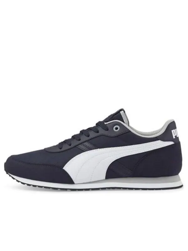 Кроссовки st runner 'essential - new navy' Puma — изображение 1 из 4, синий/белый