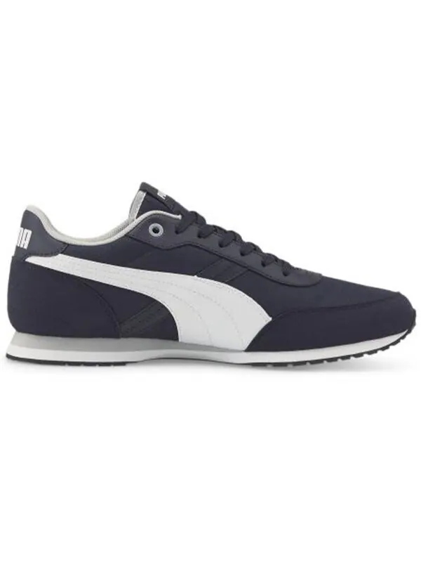 Кроссовки st runner 'essential - new navy' Puma — изображение 2 из 4, синий/белый