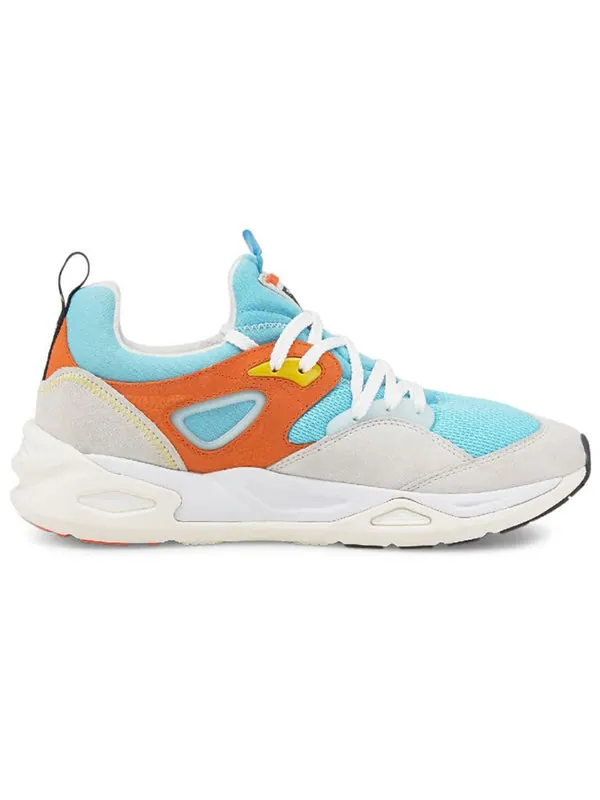 Кроссовки trc blaze the triangle 'blue orange gray' Puma — изображение 2 из 4, синий/оранжевый/серый