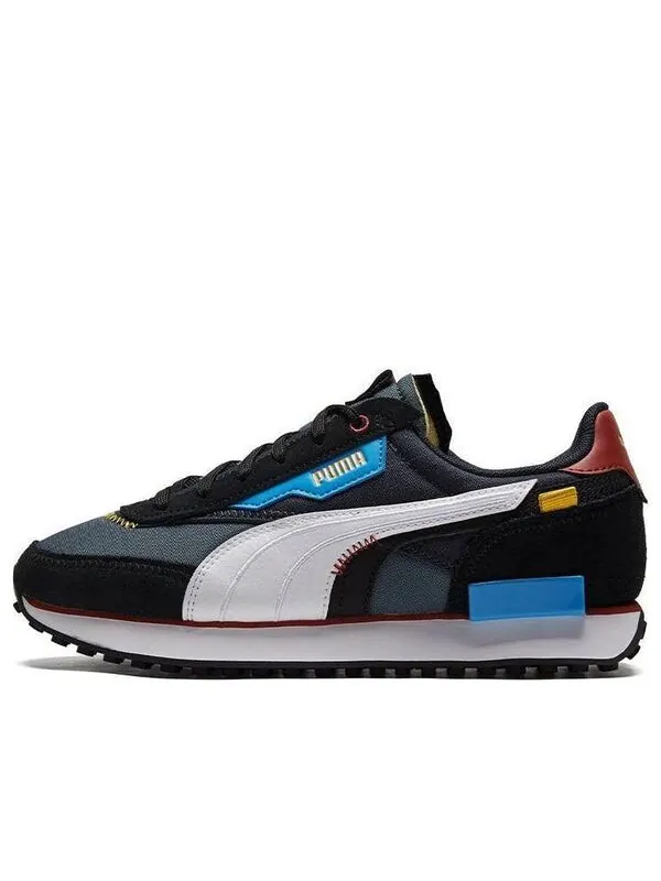 Кроссовки future rider 'displaced - dark slate' Puma — изображение 1 из 4, серый/синий/белый