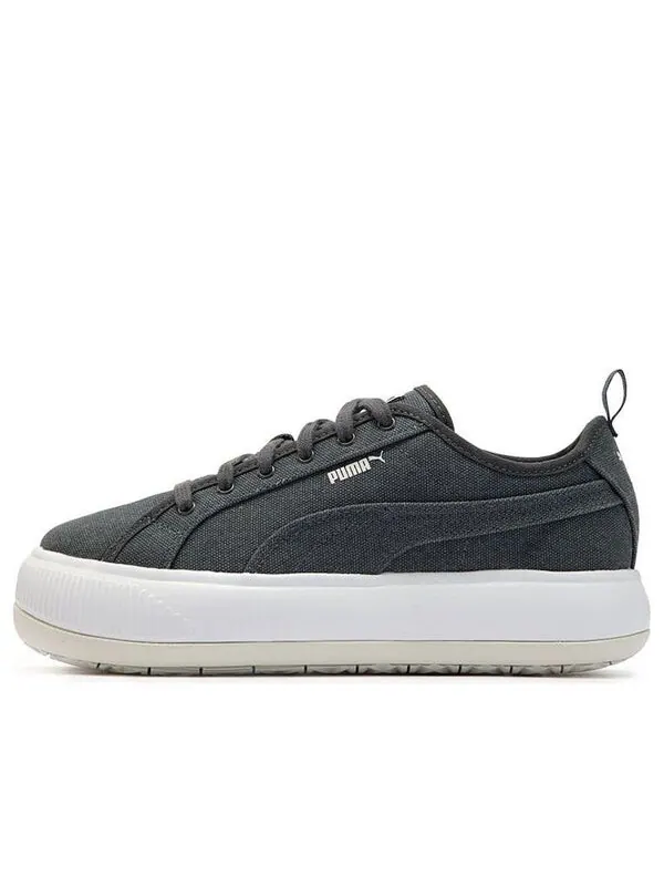 Кроссовки suede mayu canvas 'ebony' Puma — изображение 1 из 4, черный/белый