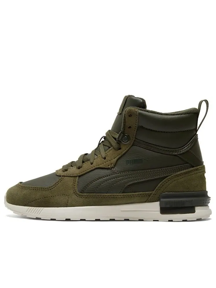 Беговые кроссовки PUMA Graviton Mid 'Forest Night' — изображение 1 из 5, зеленый