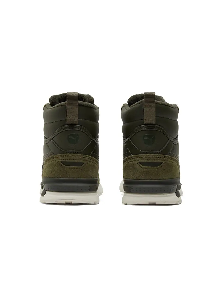 Беговые кроссовки PUMA Graviton Mid 'Forest Night' — изображение 4 из 5, зеленый