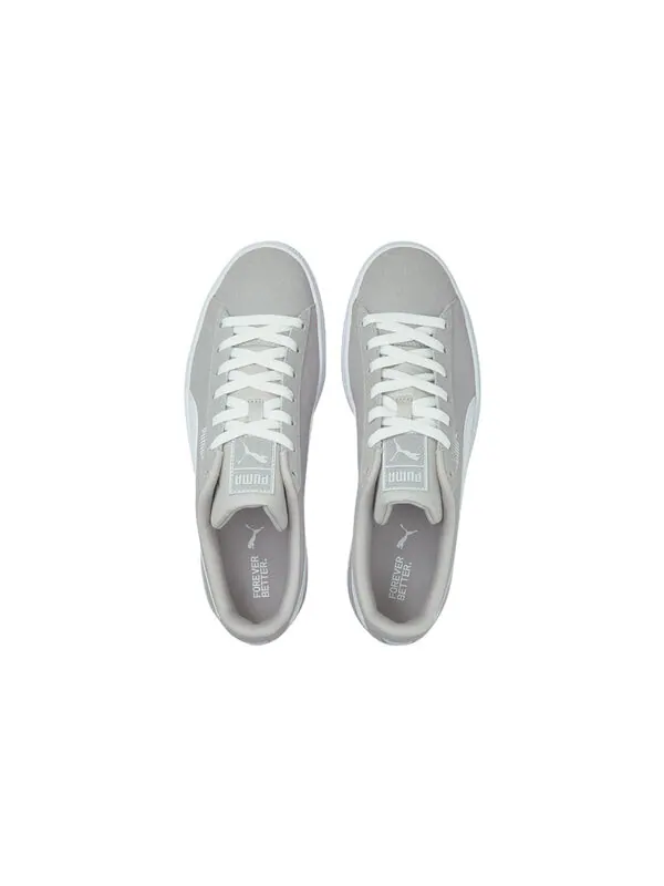 Кроссовки suede re:style 'white' Puma — изображение 3 из 4, серый/белый