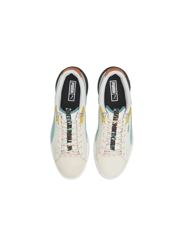 Кроссовки suede bloc hc 'pristine' Puma — изображение 3 из 4, хаки