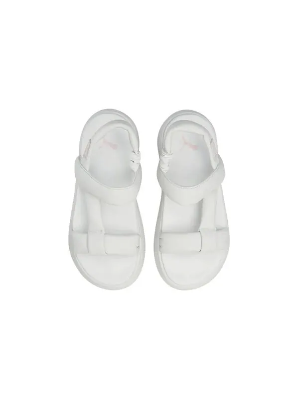 Сандалии suede mayu nimbus 'white' Puma — изображение 4 из 4, белый/розовый