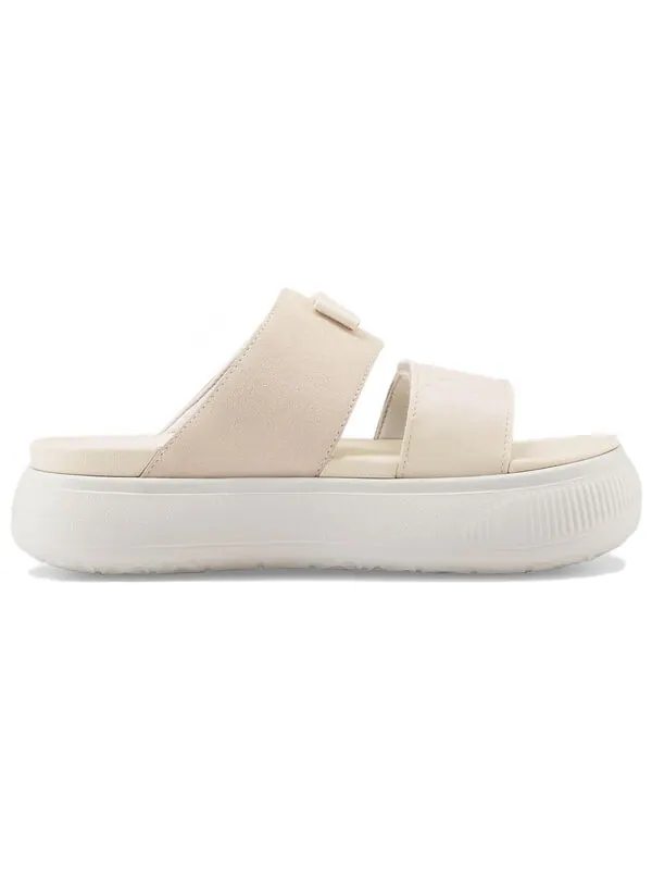 Тапочки suede mayu sandal 'nimbus cloud pristine' Puma — изображение 3 из 4, белый