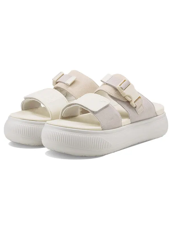 Тапочки suede mayu sandal 'nimbus cloud pristine' Puma — изображение 4 из 4, белый