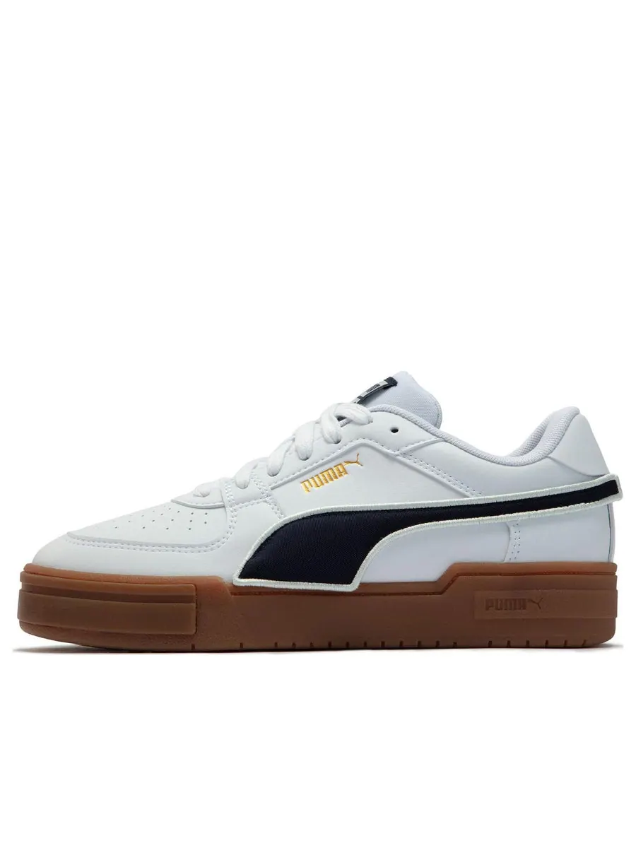 Кеды PUMA Ca Pro Low Tops Casual Skateboarding Shoes Unisex White Black — изображение 1 из 5, черный