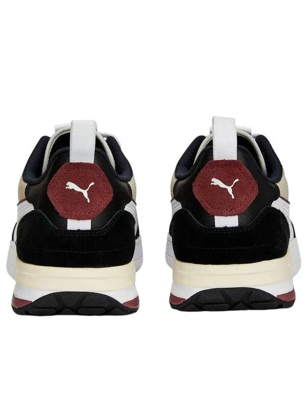 Кроссовки r22 'black beige white' Puma — изображение 3 из 4, черный/бежевый/белый