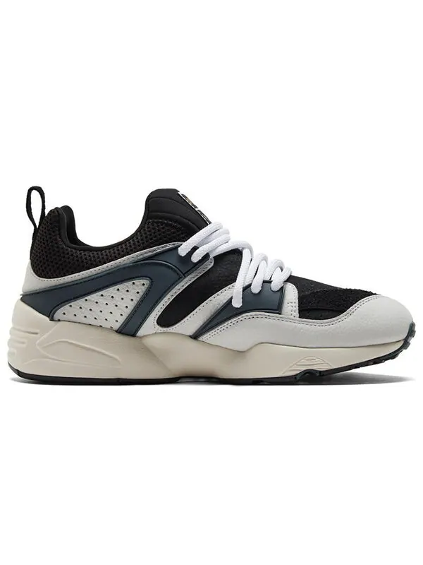 Кроссовки blaze of glory premium 'black white' Puma — изображение 2 из 4, черный/серый/синий