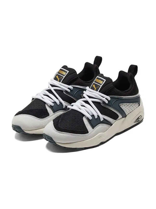 Кроссовки blaze of glory premium 'black white' Puma — изображение 3 из 4, черный/серый/синий