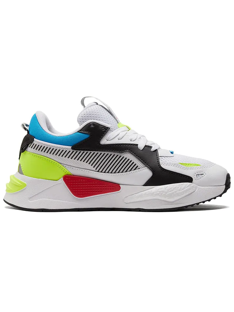Спортивные кроссовки PUMA Unisex Rs-Z Core Sneakers White/Black/Yellow — изображение 2 из 5, красный