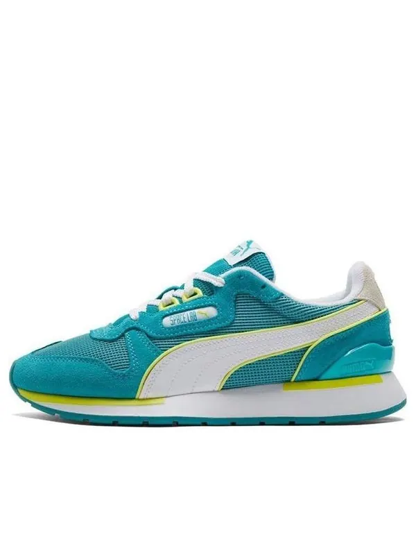 Кроссовки space lab contrast 'blue green white' Puma — изображение 1 из 4, синий/зеленый/белый