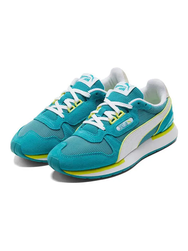Кроссовки space lab contrast 'blue green white' Puma — изображение 3 из 4, синий/зеленый/белый