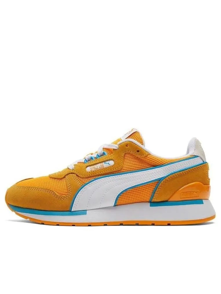 Спортивные кроссовки PUMA Space Lab Contrast Athleisure Casual Sports Shoe Unisex Yellow — изображение 1 из 6, желтый