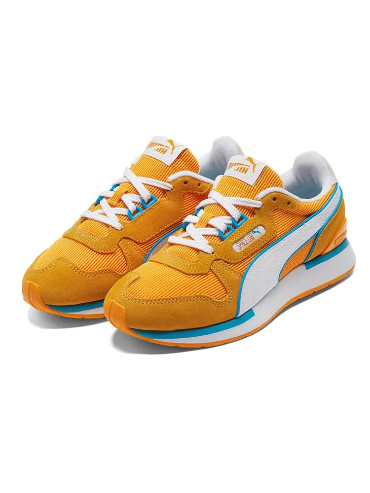 Спортивные кроссовки PUMA Space Lab Contrast Athleisure Casual Sports Shoe Unisex Yellow — изображение 3 из 6, желтый
