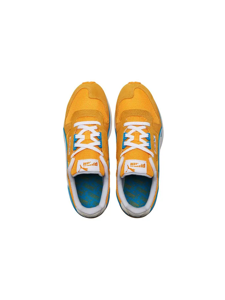 Спортивные кроссовки PUMA Space Lab Contrast Athleisure Casual Sports Shoe Unisex Yellow — изображение 4 из 6, желтый