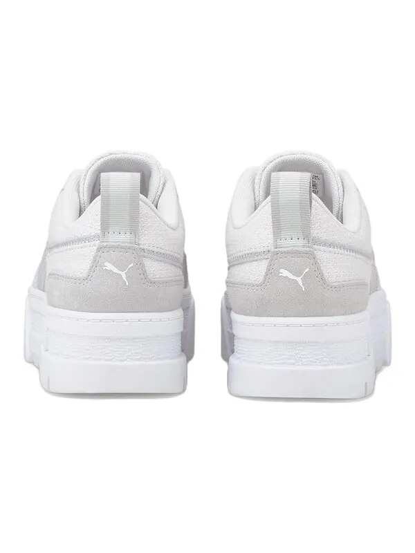 Кроссовки mayze patchwork 'gray white' Puma — изображение 4 из 4, серый/белый